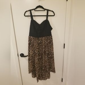 Torrid cheetah print dress